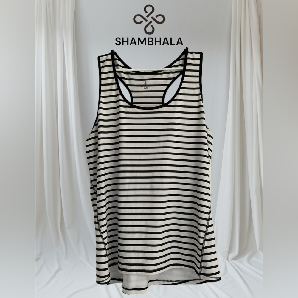 ⭐️Black and White Striped Women's Tank Top